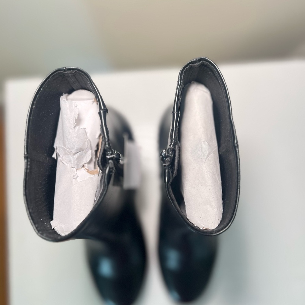 H&M black Platform Ankle Boots - Picture 2 of 9